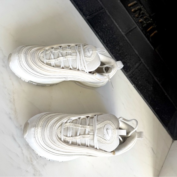 NIKE AIR MAX 97 SHOES SNEAKERS WOMEN YOUNG GIRLS Reflective Size 6 Streetwear - Picture 5 of 16